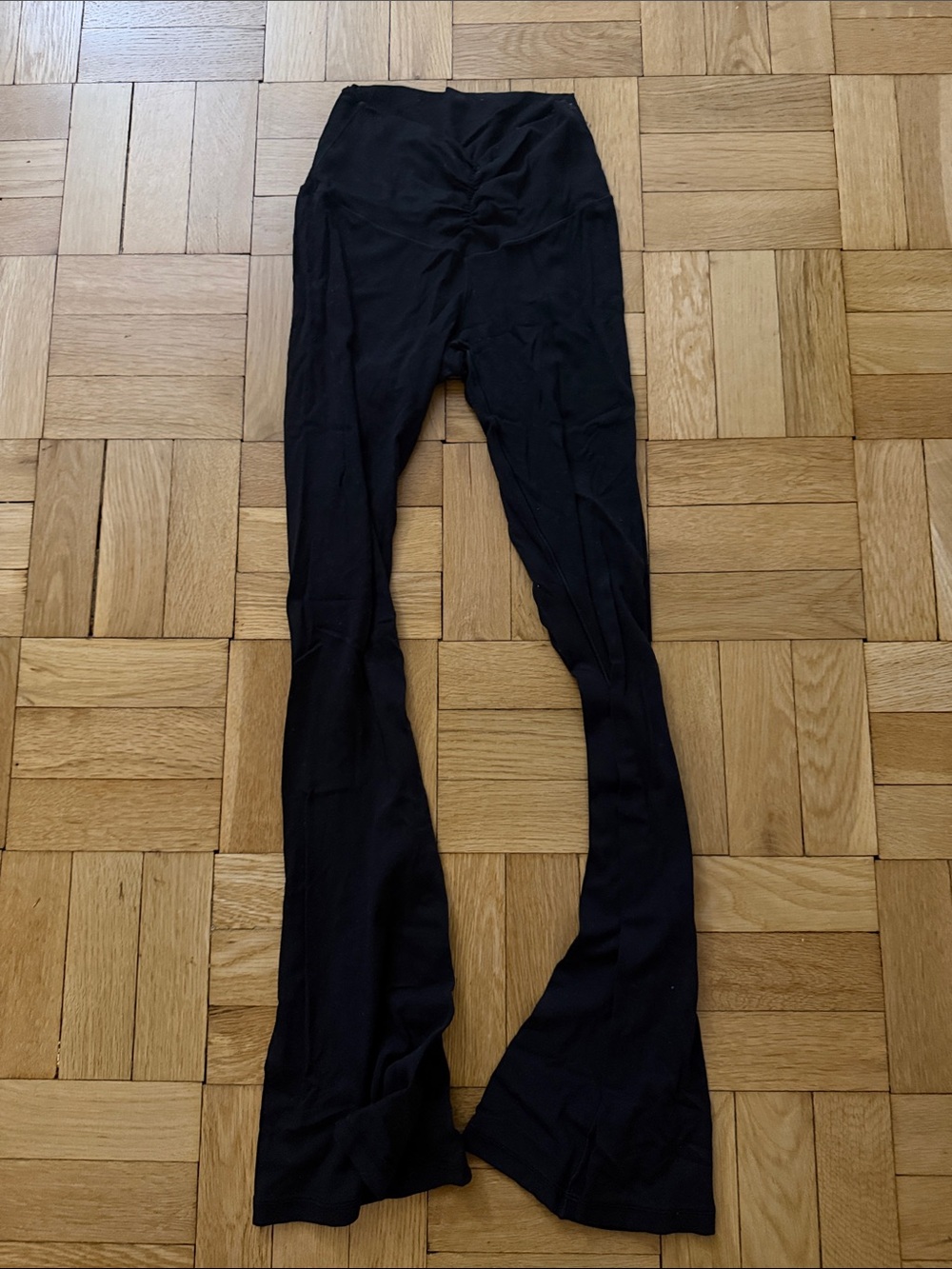 Victoria's Secret Black High-Waist Flare Leggings